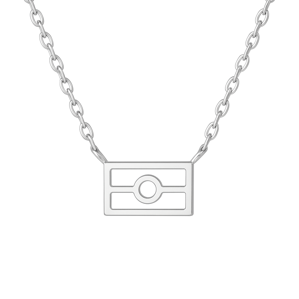 silver Aboriginal necklace