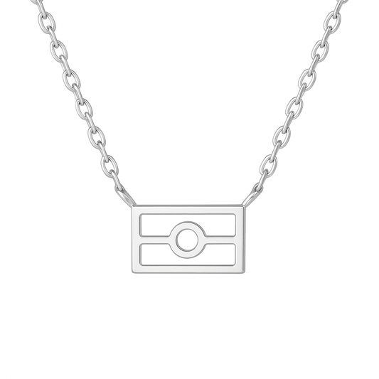 silver Aboriginal necklace